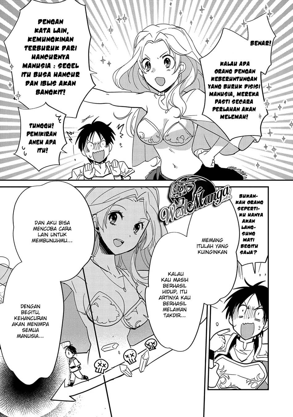 Sokushi Cheat ga Saikyou Sugite, Isekai no Yatsura ga Marude Aite ni Naranai n desu ga Chapter 25 Gambar 11