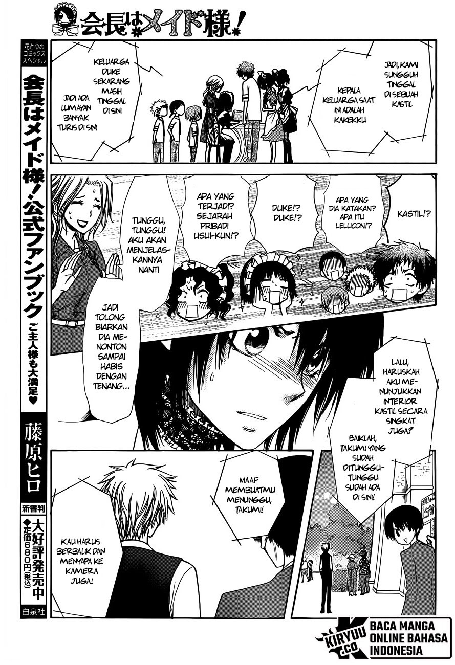 Kaichou wa Maid-sama! Chapter 73 Gambar 20