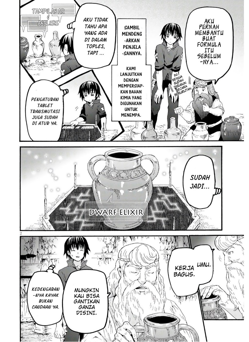 Death March kara Hajimaru Isekai Kyousoukyoku Chapter 72 Gambar 4