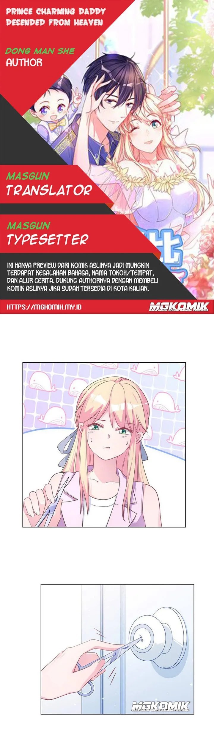 Baca Komik Prince charming daddy descended from heaven Chapter 65 Gambar 1
