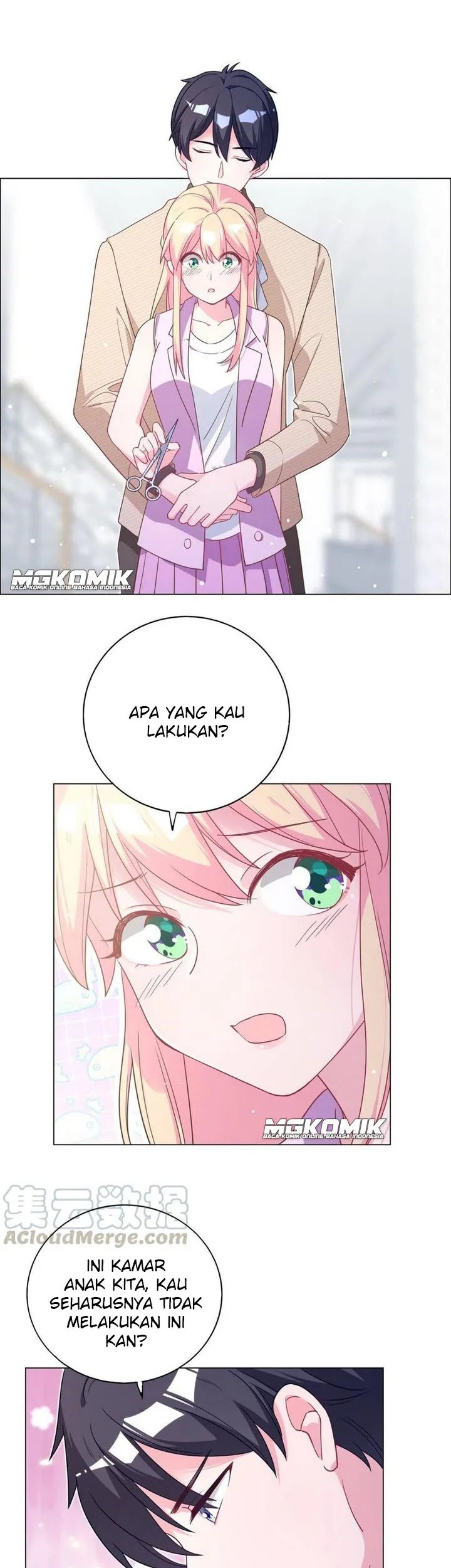 Baca Prince charming daddy descended from heaven Chapter 65 Gambar 2