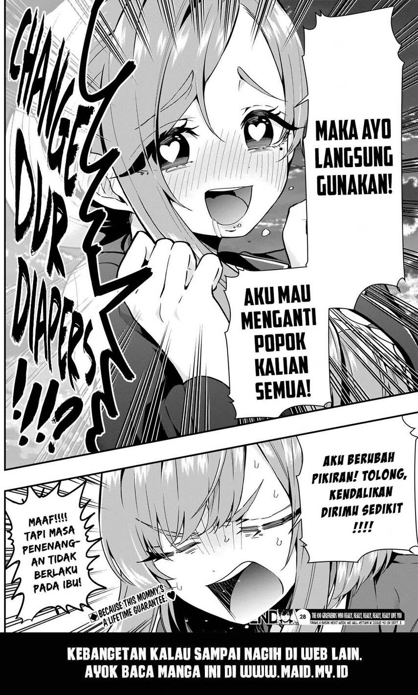 Kimi no Koto ga Dai Dai Dai Dai Daisuki na 100-ri no Kanojo Chapter 28 Gambar 24