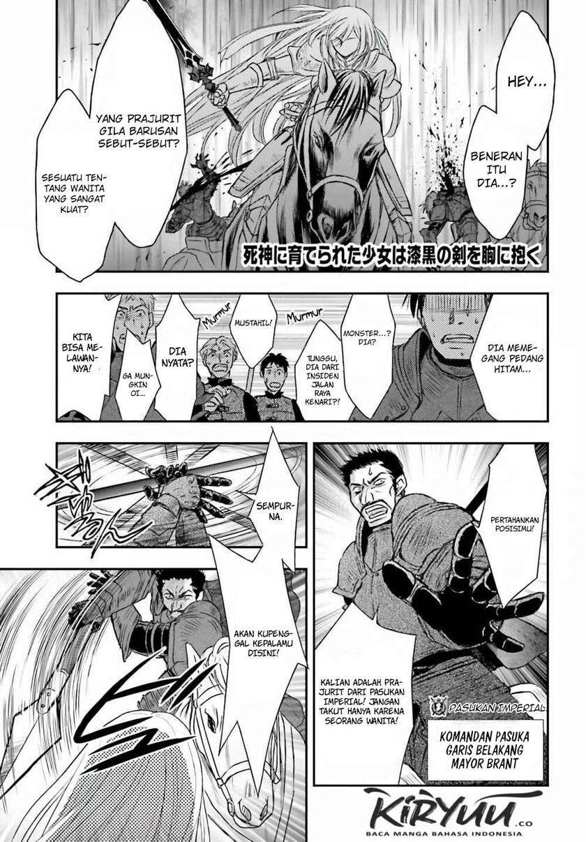 Baca Shinigami ni Sodaterareta Shoujo wa Shikkoku no Tsurugi wo Mune ni Idaku Chapter 10 Gambar 2