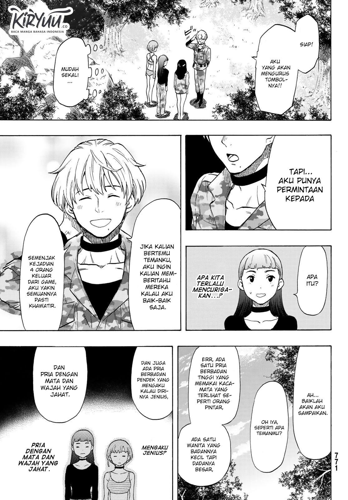 Tomodachi Game Chapter 74 Gambar 16