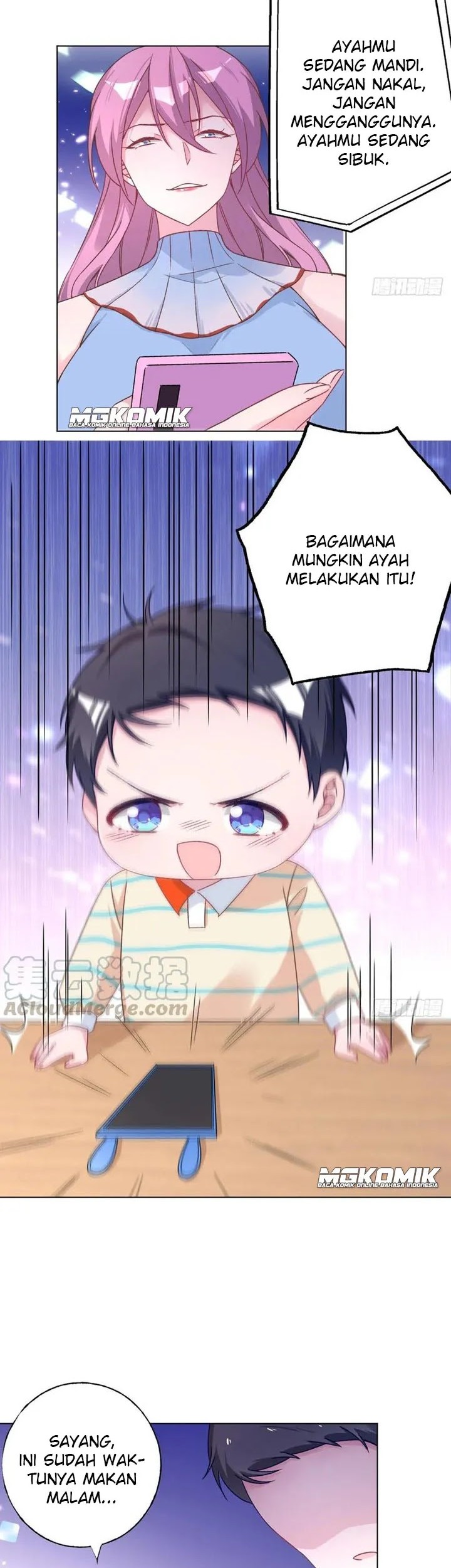 Baca Prince charming daddy descended from heaven Chapter 72 Gambar 2