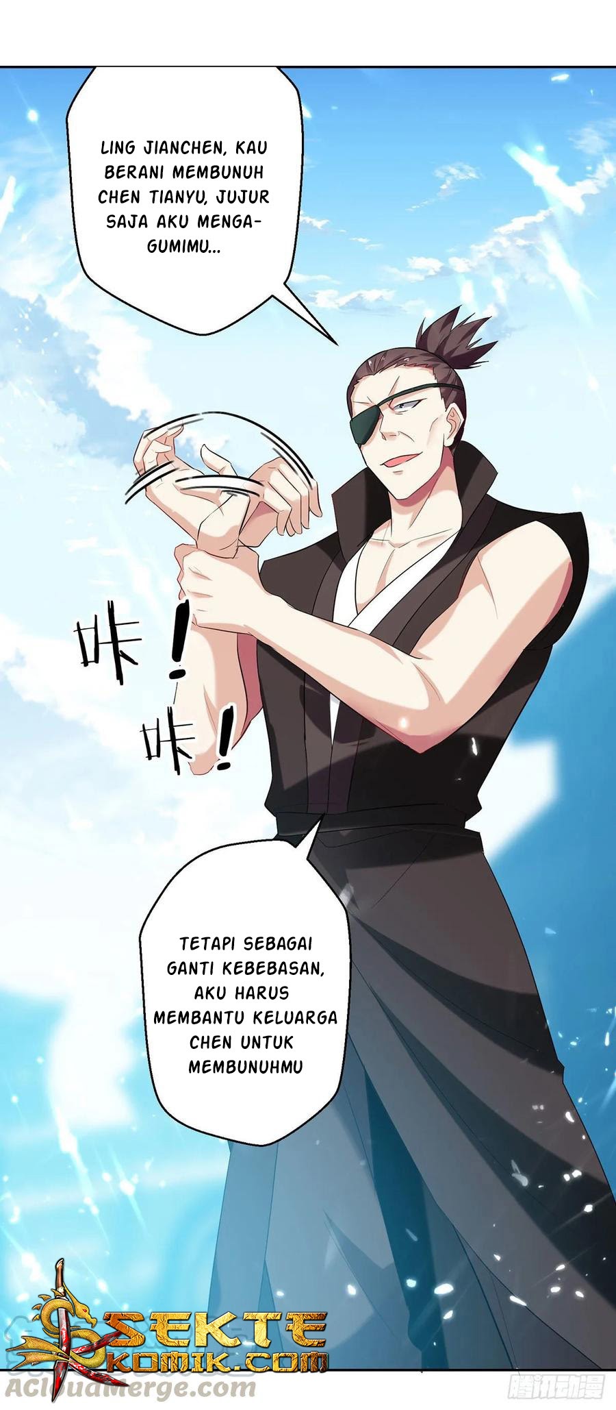 Ling Tian Shendi Chapter 100 Gambar 19