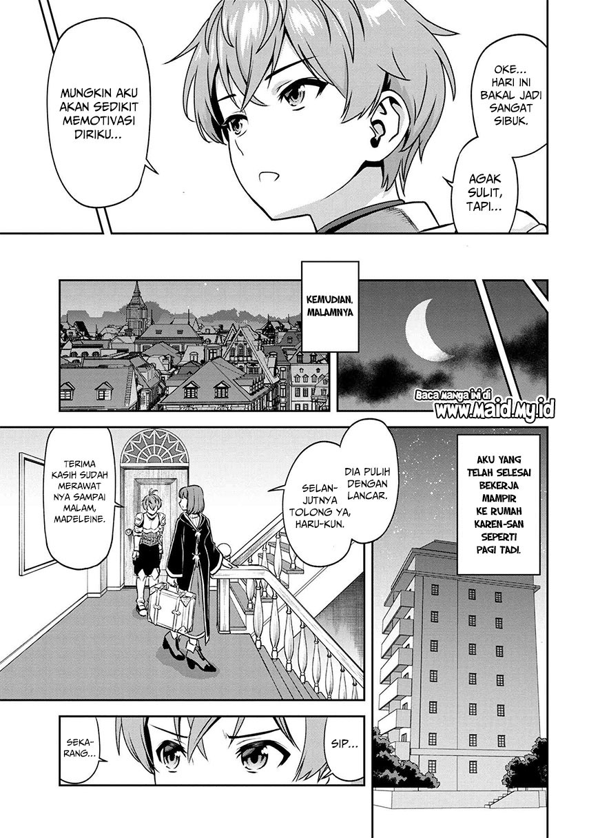 Toshiue elite onna kishi ga boku no mae de dake kawaii Chapter 05.2 Gambar 11