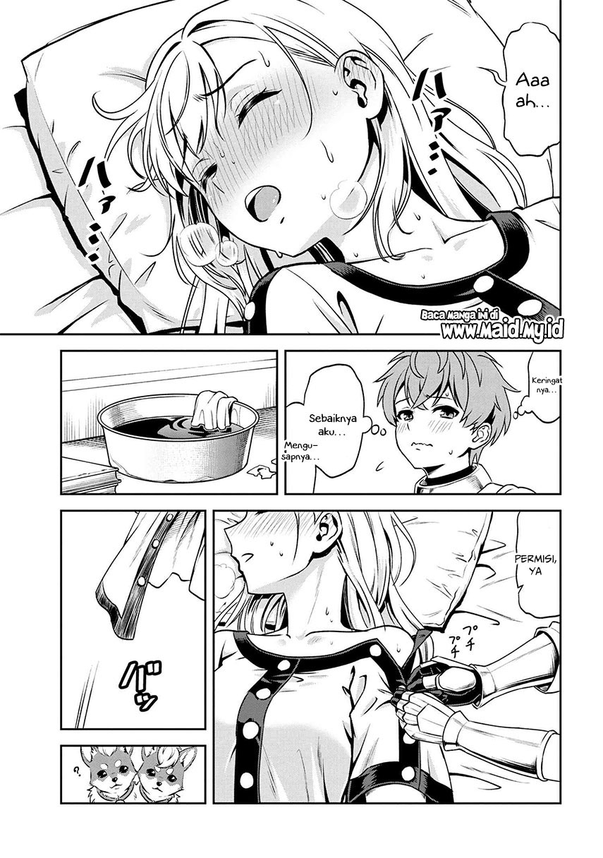 Toshiue elite onna kishi ga boku no mae de dake kawaii Chapter 05.2 Gambar 15