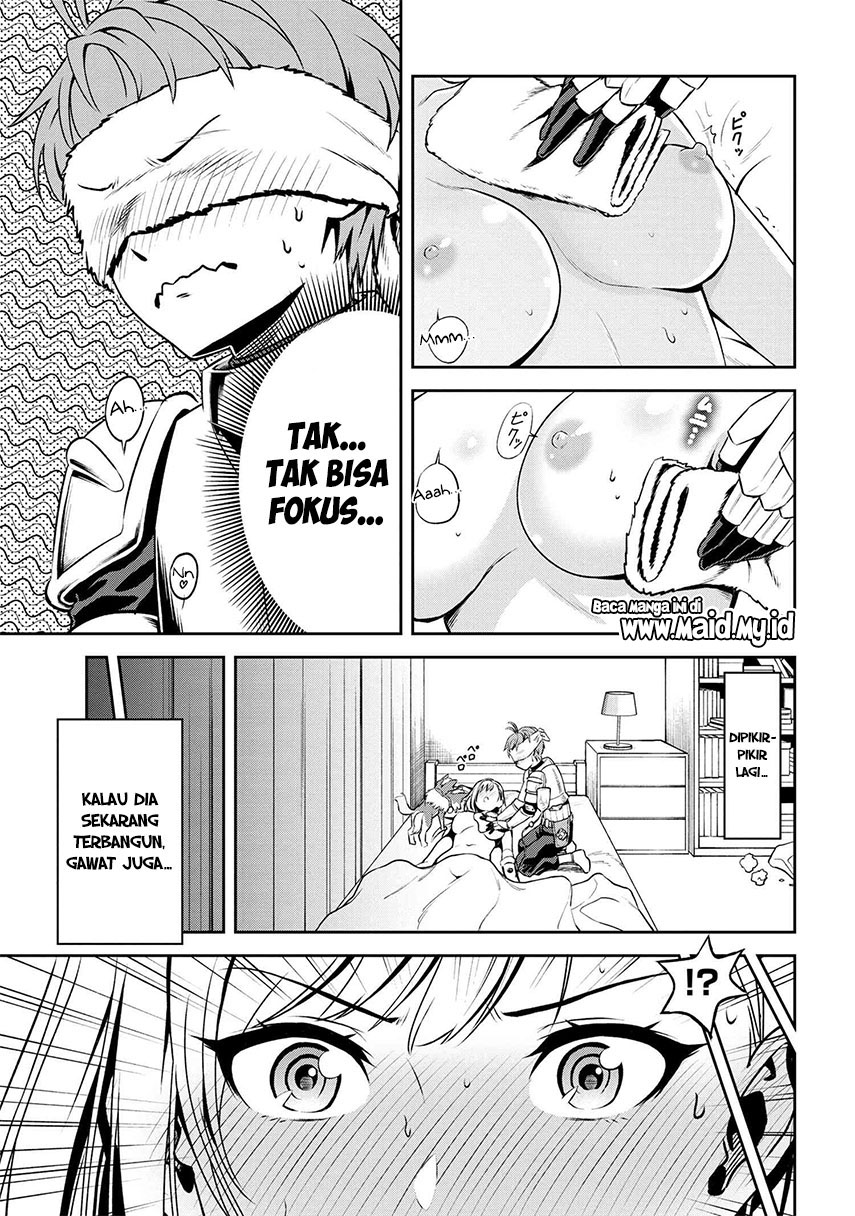 Toshiue elite onna kishi ga boku no mae de dake kawaii Chapter 05.2 Gambar 17