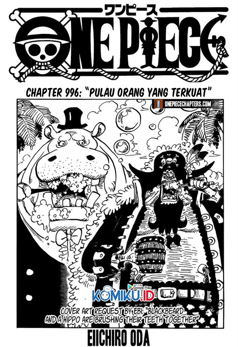 One Piece Chapter 996 HD 2