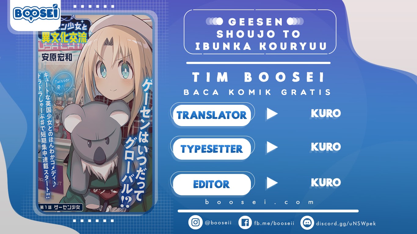Baca Komik Geesen Shoujo to Ibunka Kouryuu Chapter 08 Gambar 1