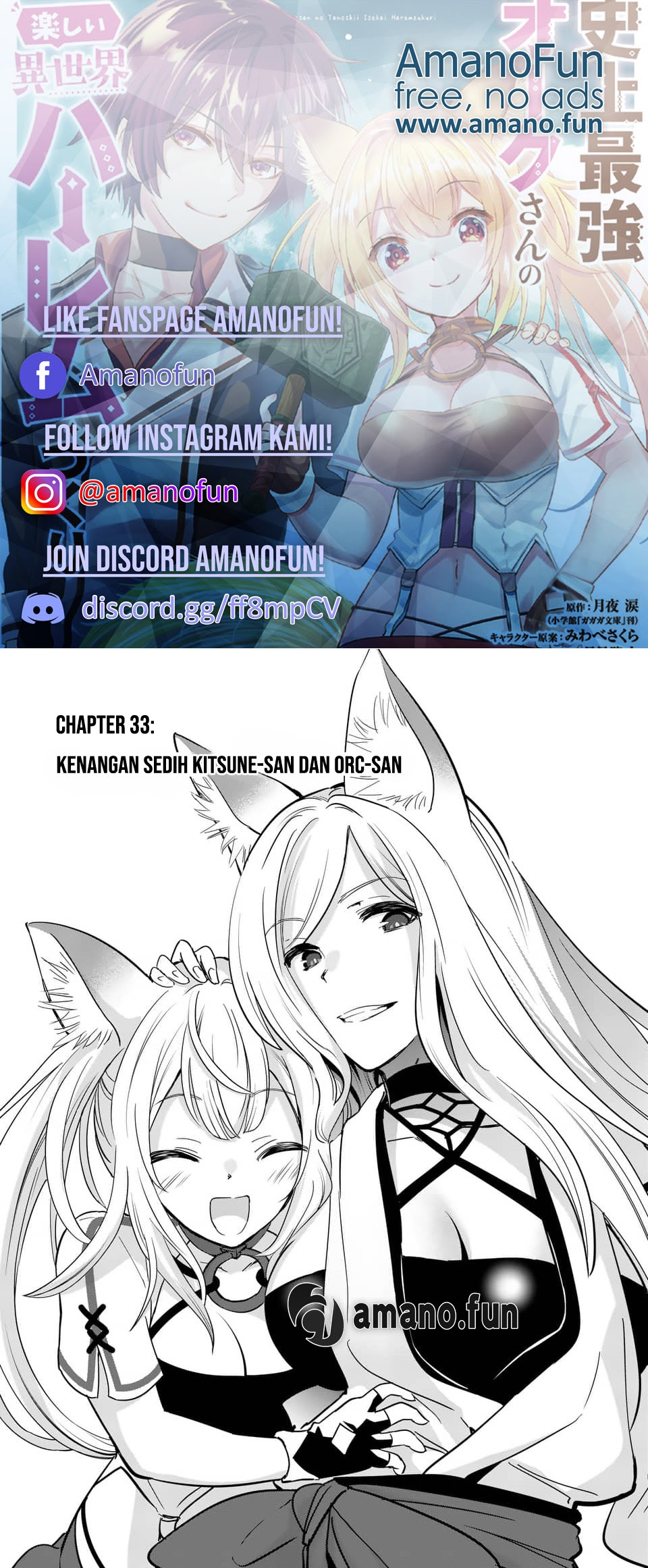 Baca Komik Shijou Saikyou Orc-san no Tanoshii Tanetsuke Harem Zukuri Chapter 33 Gambar 1