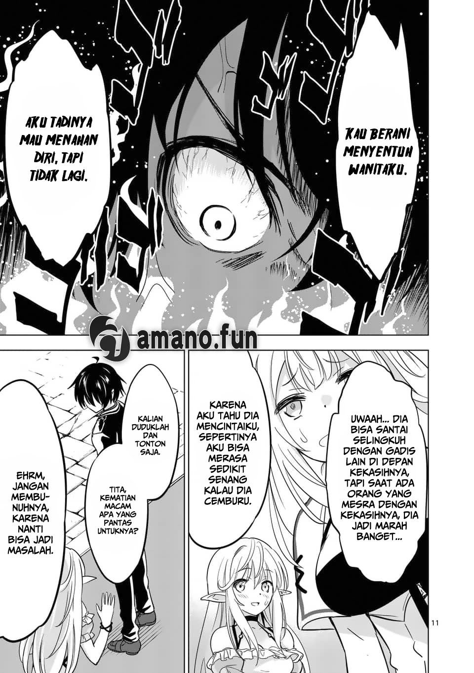 Shijou Saikyou Orc-san no Tanoshii Tanetsuke Harem Zukuri Chapter 30 Gambar 11