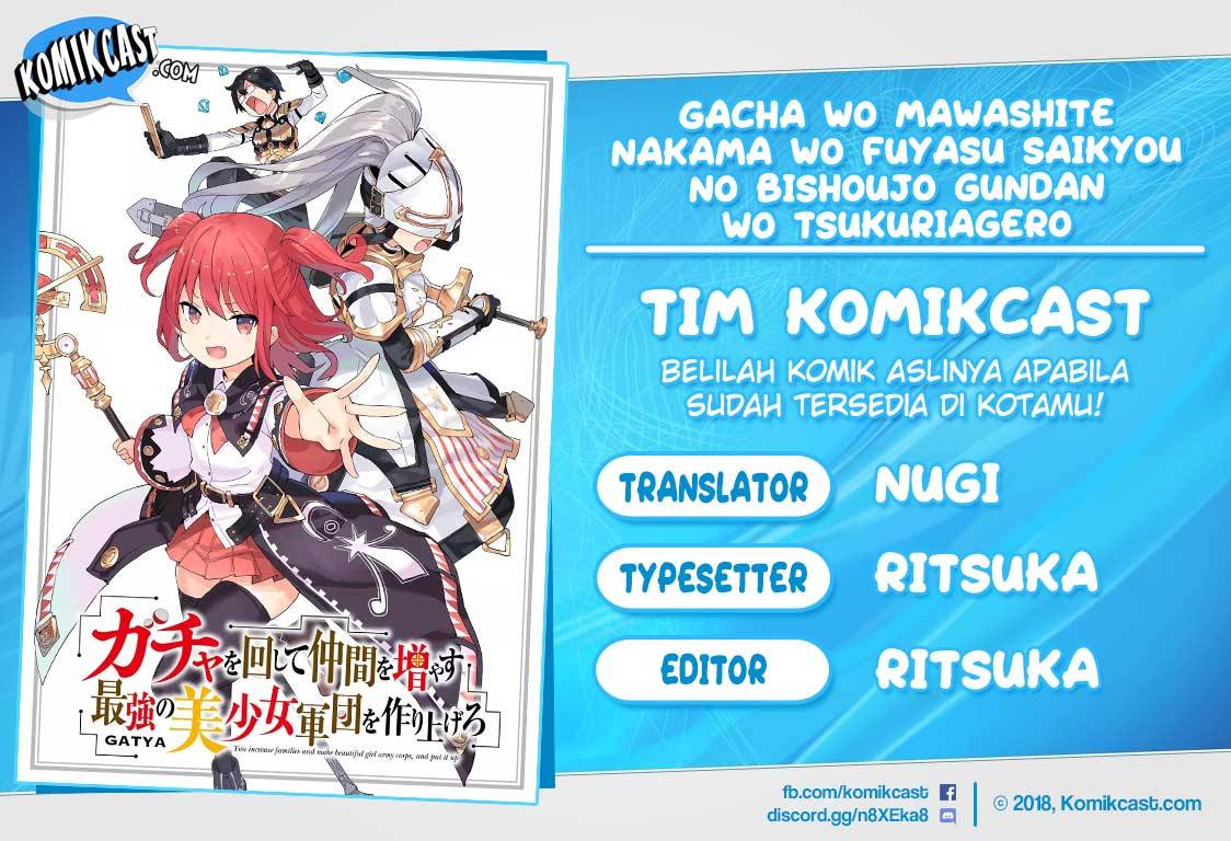 Baca Komik Gacha wo Mawashite Nakama wo Fuyasu Saikyou no Bishoujo Gundan wo Tsukuriagero Chapter 22 Gambar 1