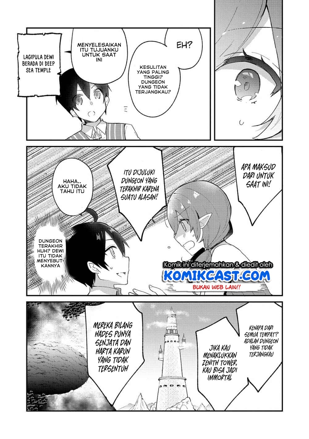 Shinja Zero no Megami-sama to Hajimeru Isekai Kouryaku Chapter 07 Gambar 28