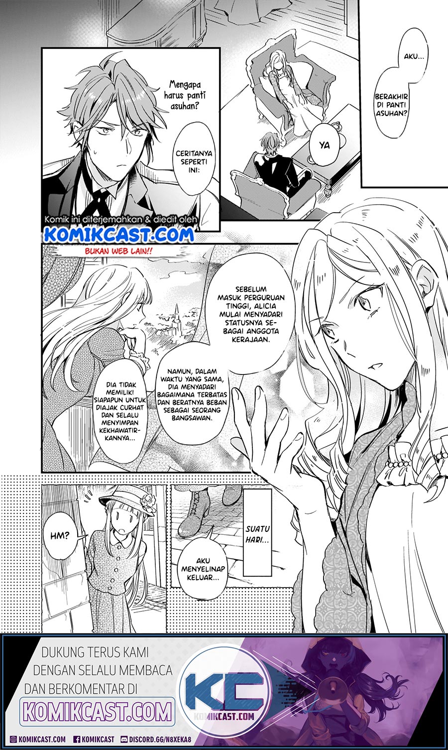 Baca Albert Ke no Reijou wa Botsuraku wo go Shomou desu Chapter 08.1 Gambar 2