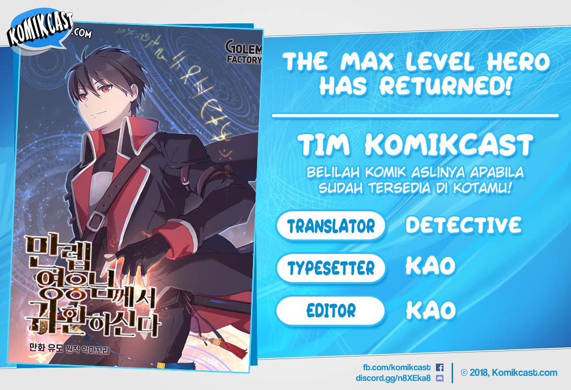 Baca Komik The MAX leveled hero will return! Chapter 05 Gambar 1