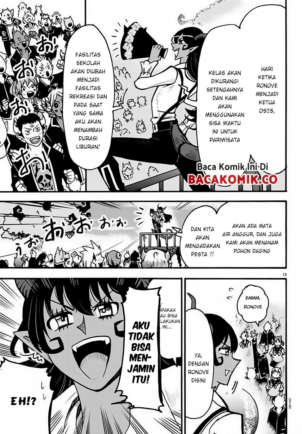 Mairimashita! Iruma-kun Chapter 50 Gambar 14