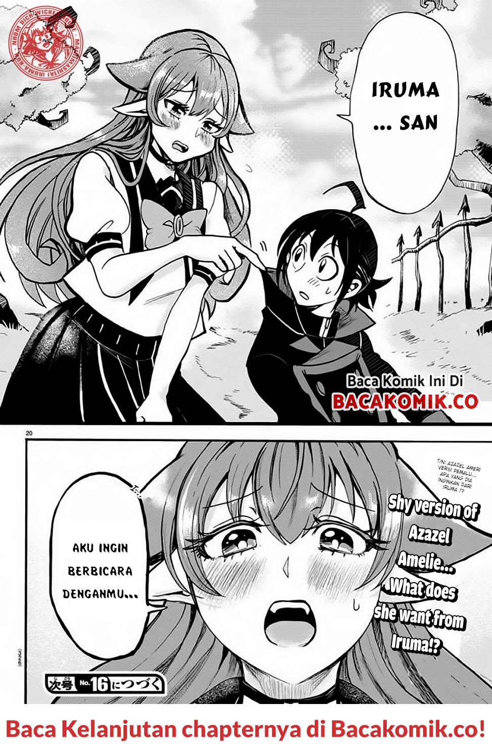 Mairimashita! Iruma-kun Chapter 50 Gambar 21