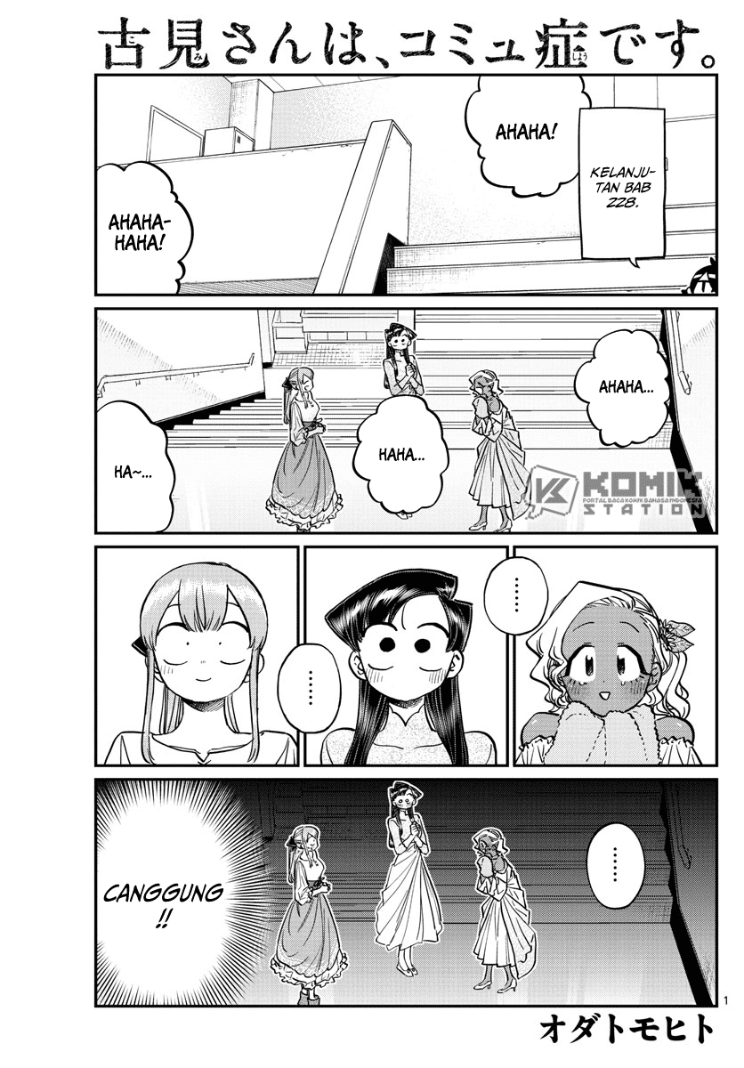 Baca  Komi-san wa Komyushou Desu Chapter 231 Gambar 2