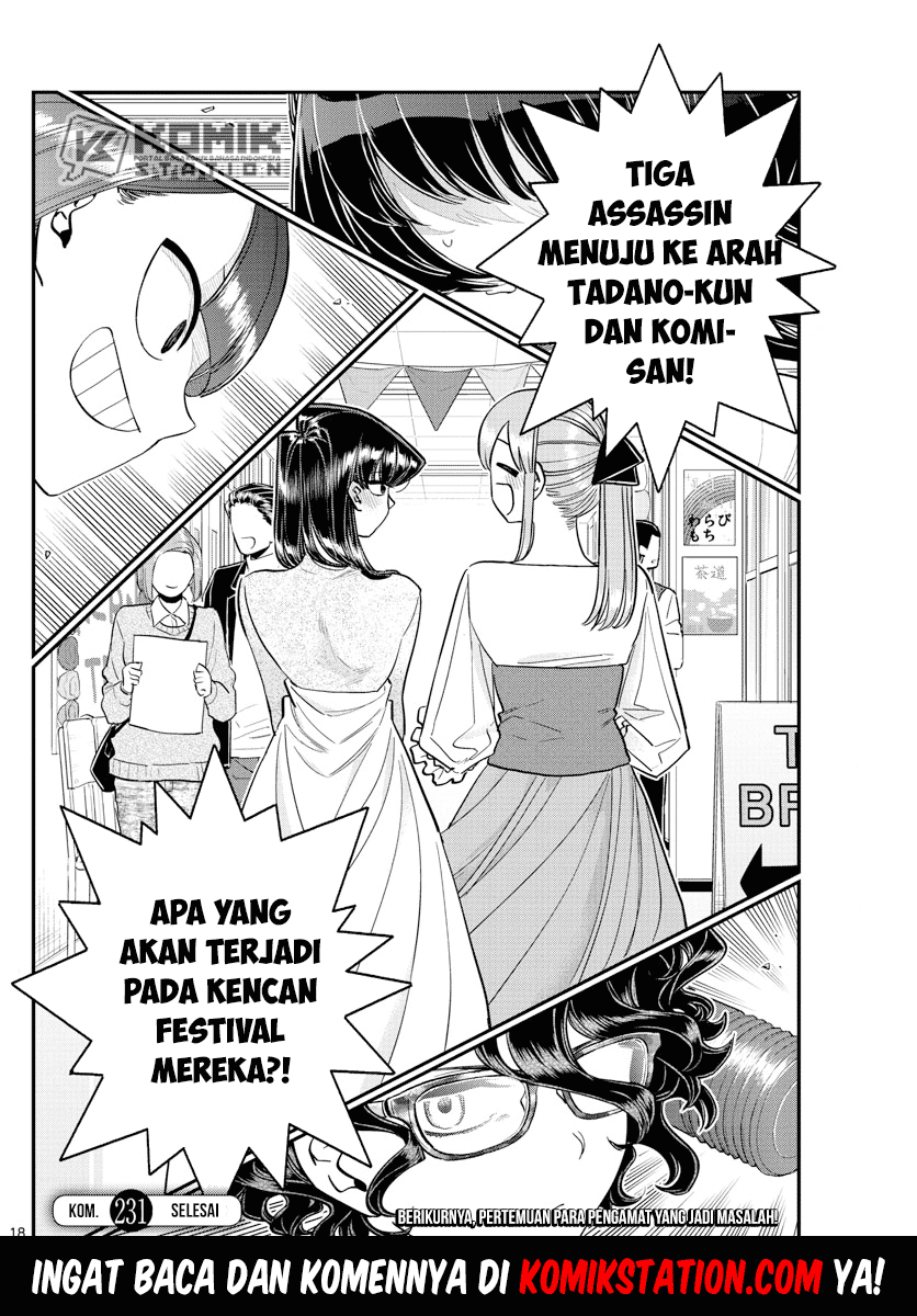 Komi-san wa Komyushou Desu Chapter 231 Gambar 20