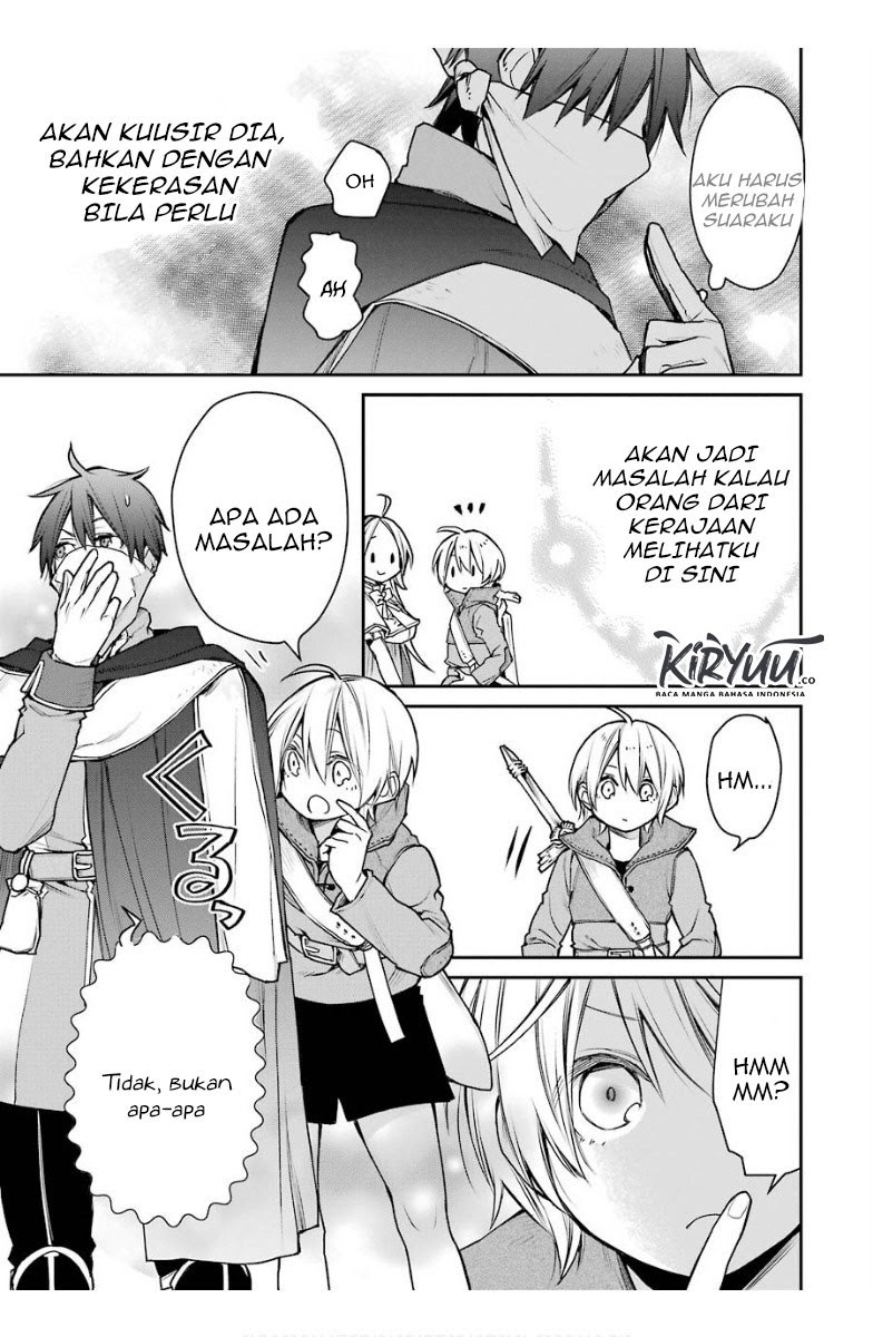 Saikyou no Madoshi. Hisa ni Ya wo Ukete Shimatta no de Inaka no Eihei ni Naru Chapter 14.1 Gambar 3