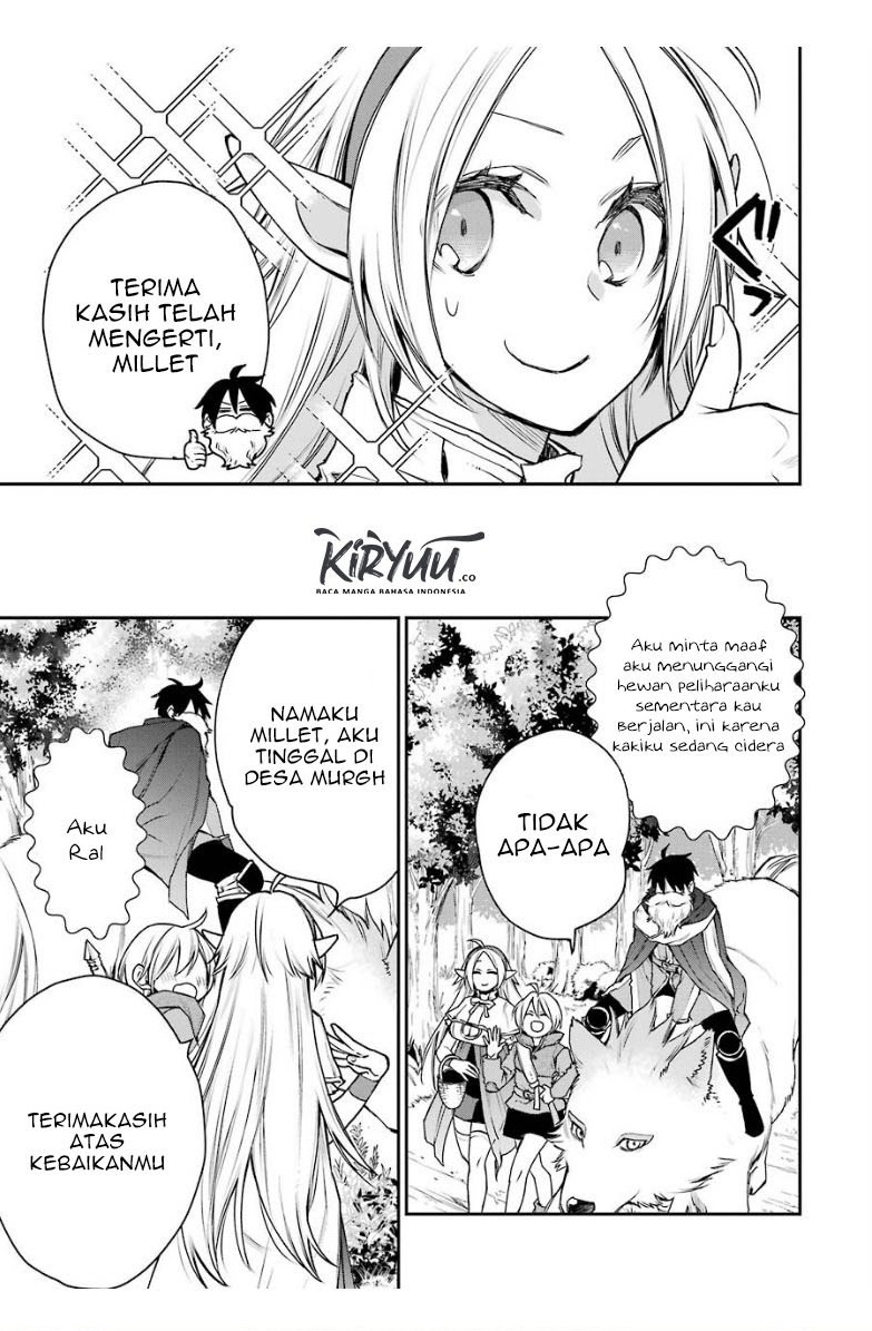 Saikyou no Madoshi. Hisa ni Ya wo Ukete Shimatta no de Inaka no Eihei ni Naru Chapter 14.1 Gambar 7