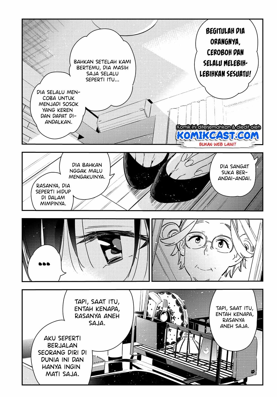 Kanojo Okarishimasu Chapter 166 Gambar 17