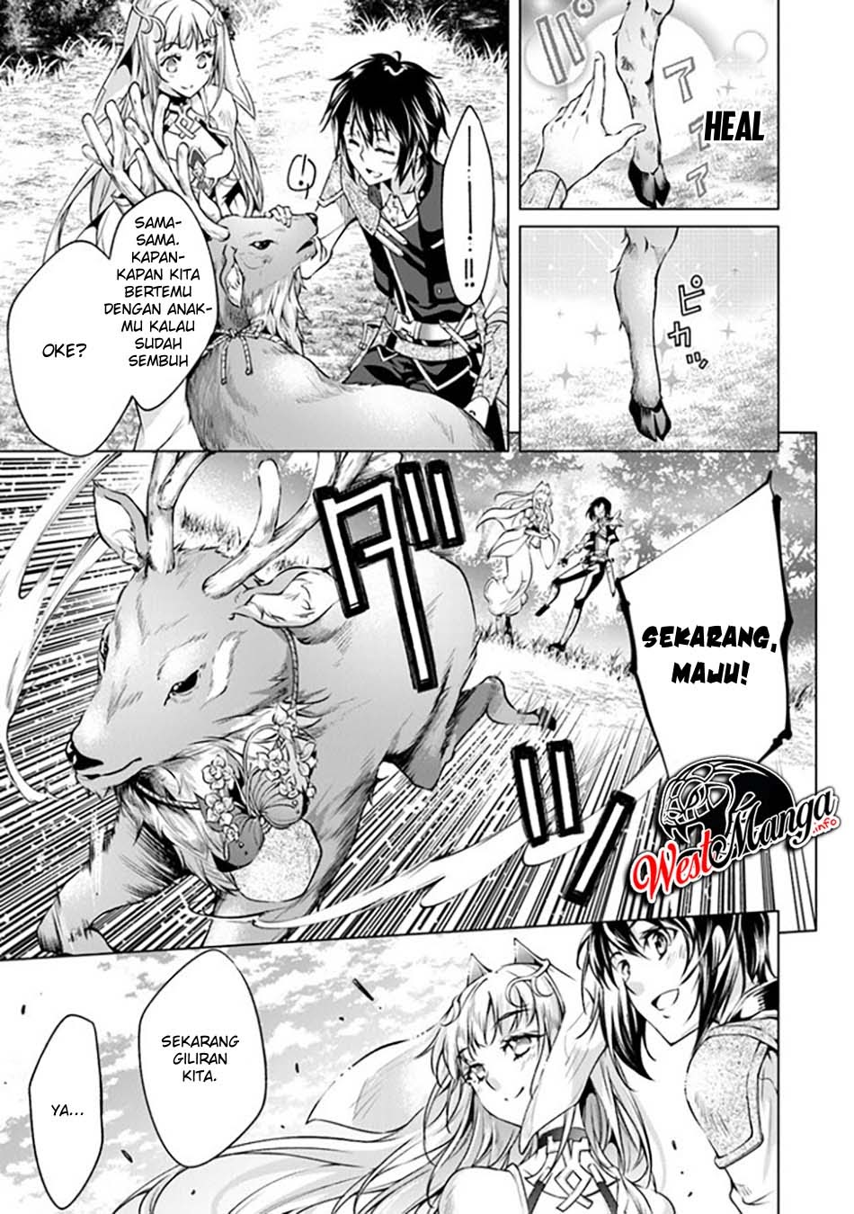 Kamigami ni Sodaterare Shimo no, Saikyou to Naru Chapter 07 Gambar 23