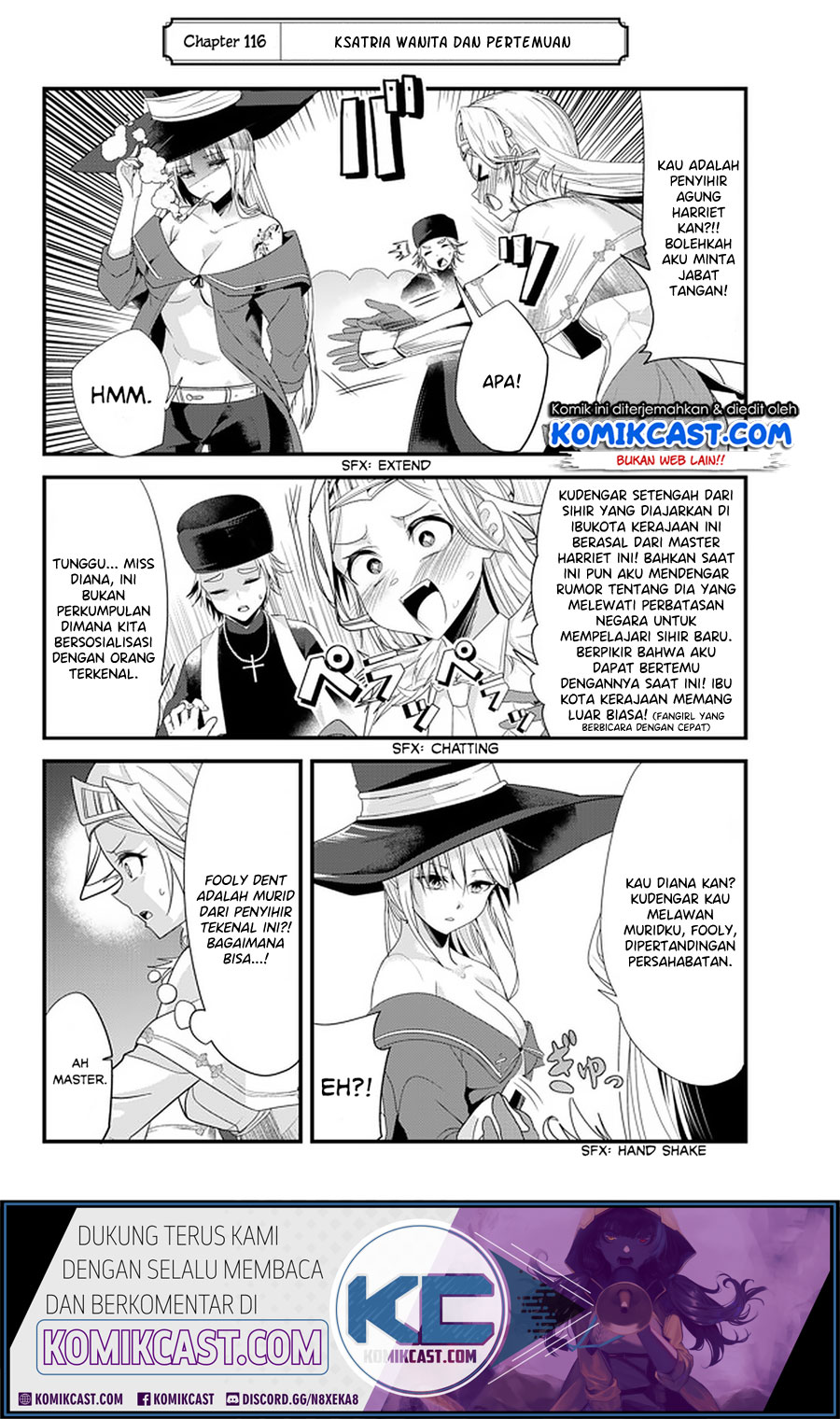 Ima Made Ichido mo Onna Atsukaisareta koto ga nai Onna Kishi wo Onna Atsukai suru Chapter 116 Gambar 3