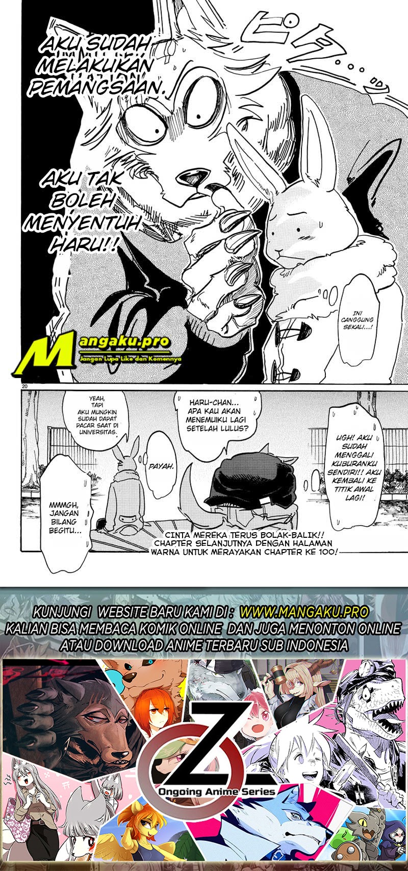 Beastars Chapter 99 Gambar 21