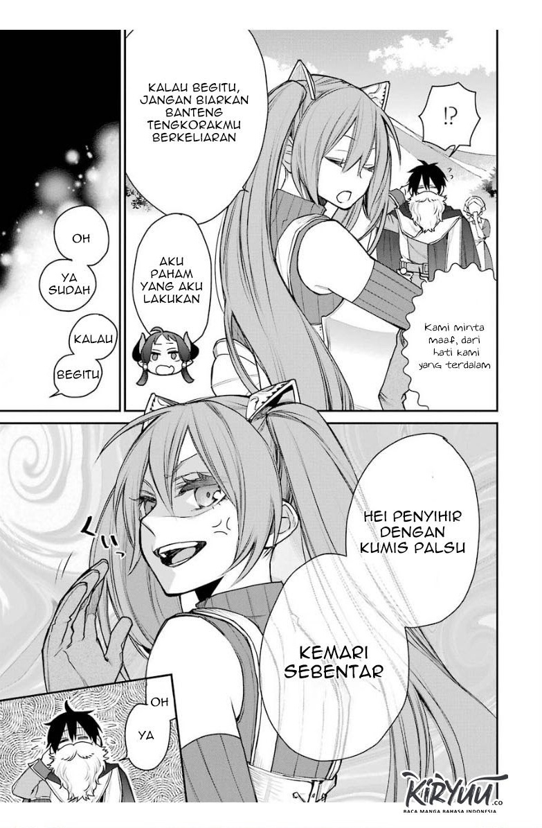 Saikyou no Madoshi. Hisa ni Ya wo Ukete Shimatta no de Inaka no Eihei ni Naru Chapter 14.2 Gambar 13