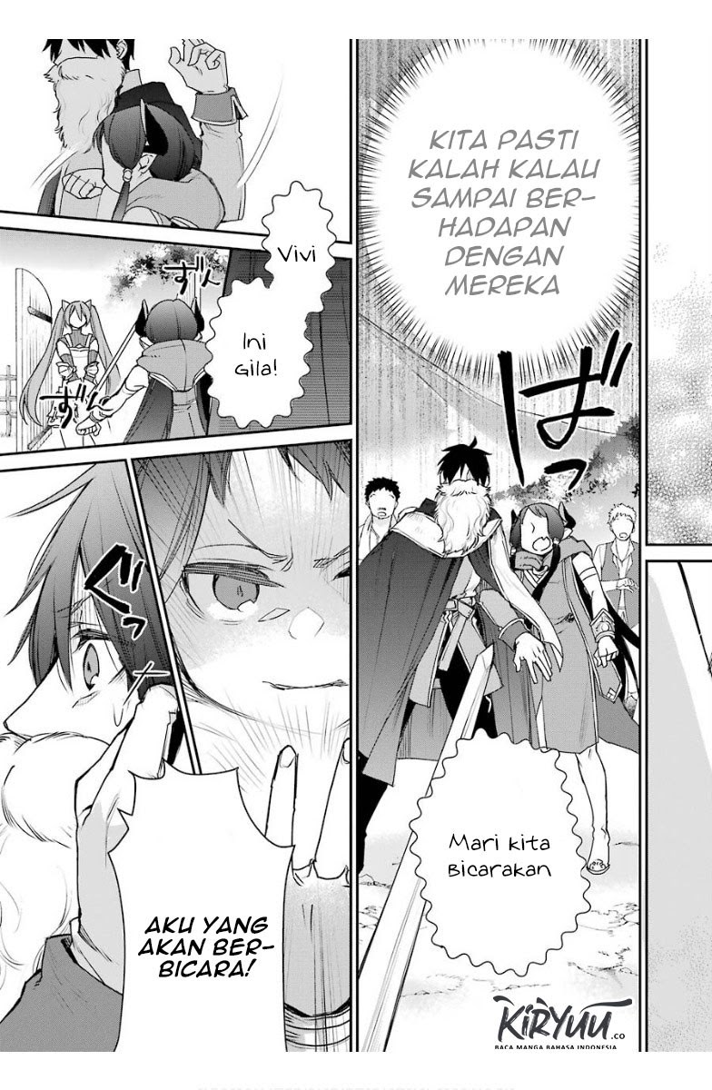 Saikyou no Madoshi. Hisa ni Ya wo Ukete Shimatta no de Inaka no Eihei ni Naru Chapter 14.2 Gambar 9