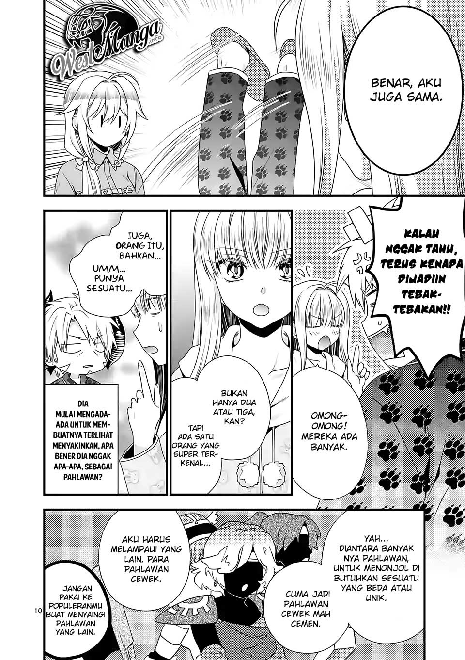 Maou desu Onna Yuusha no Hahaoya to Saikon Shita no de Onna Yuusha ga Giri no Musume ni Narimashita Chapter 34 Gambar 12