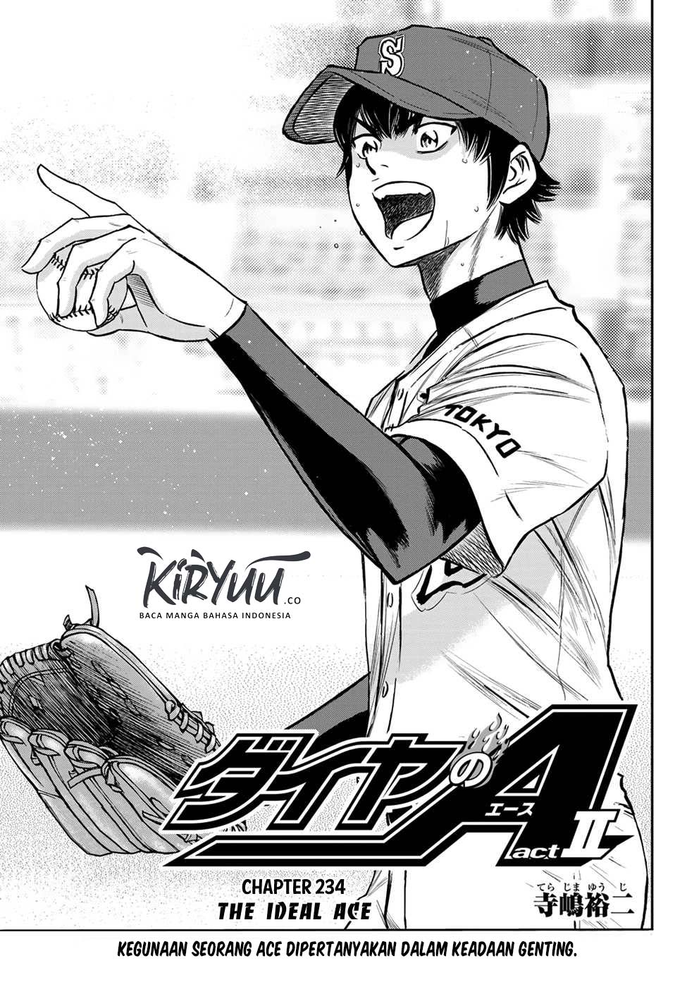 Baca Komik Diamond no Ace Act 2 Chapter 234 Gambar 1