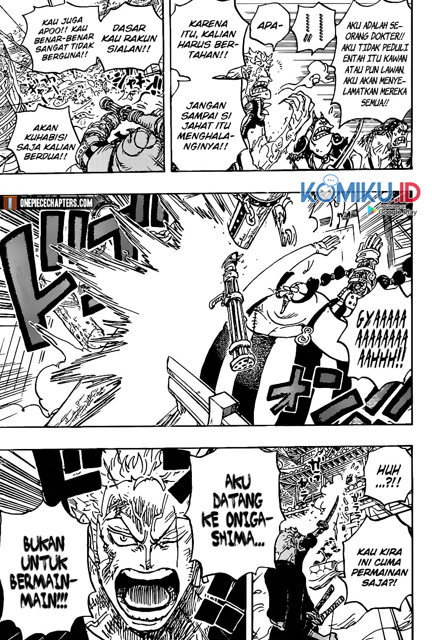 One Piece Chapter 997 HD Gambar 12