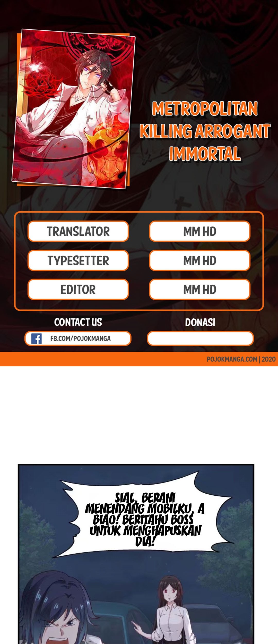 Baca Komik Metropolitan Killing Arrogant Immortal Chapter 22 Gambar 1