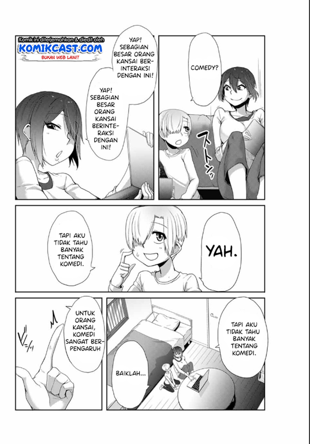 The Girl with a Kansai Accent and the Pure Boy Chapter 06 Gambar 3
