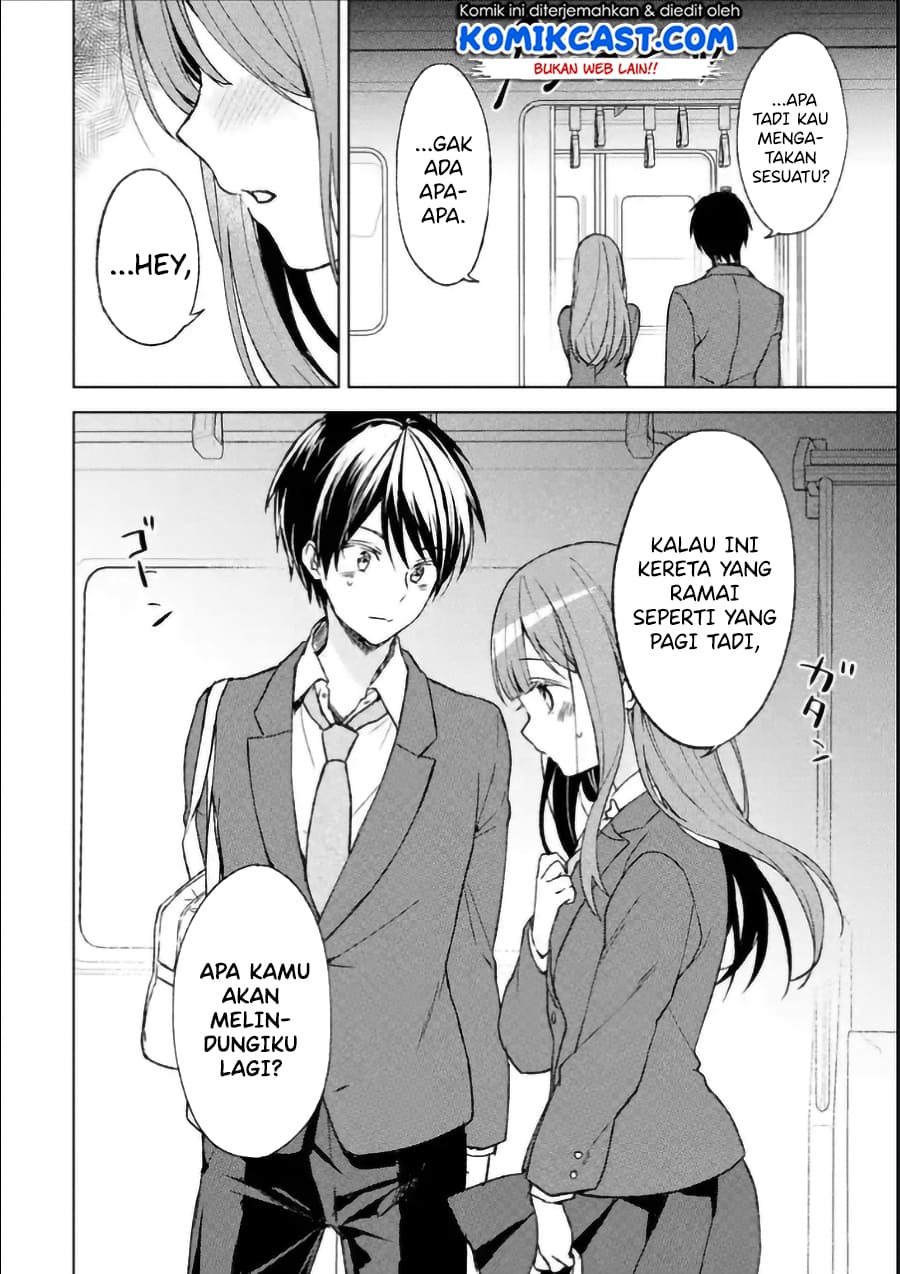 Chikan Saresou ni Natteiru S-kyuu Bishoujo wo Tasuketara Tonari no Seki no Osanajimi datta Chapter 03 Gambar 15