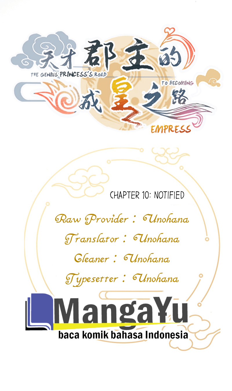 Baca Manhua The Genius Princess’s Road to Becoming Empress Chapter 10 Gambar 2