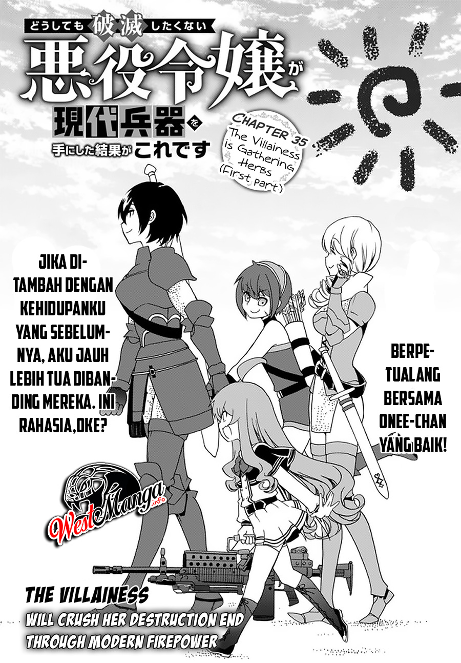 The Villainess Will Crush Her Destruction End Through Modern Firepower Chapter 35 Gambar 4