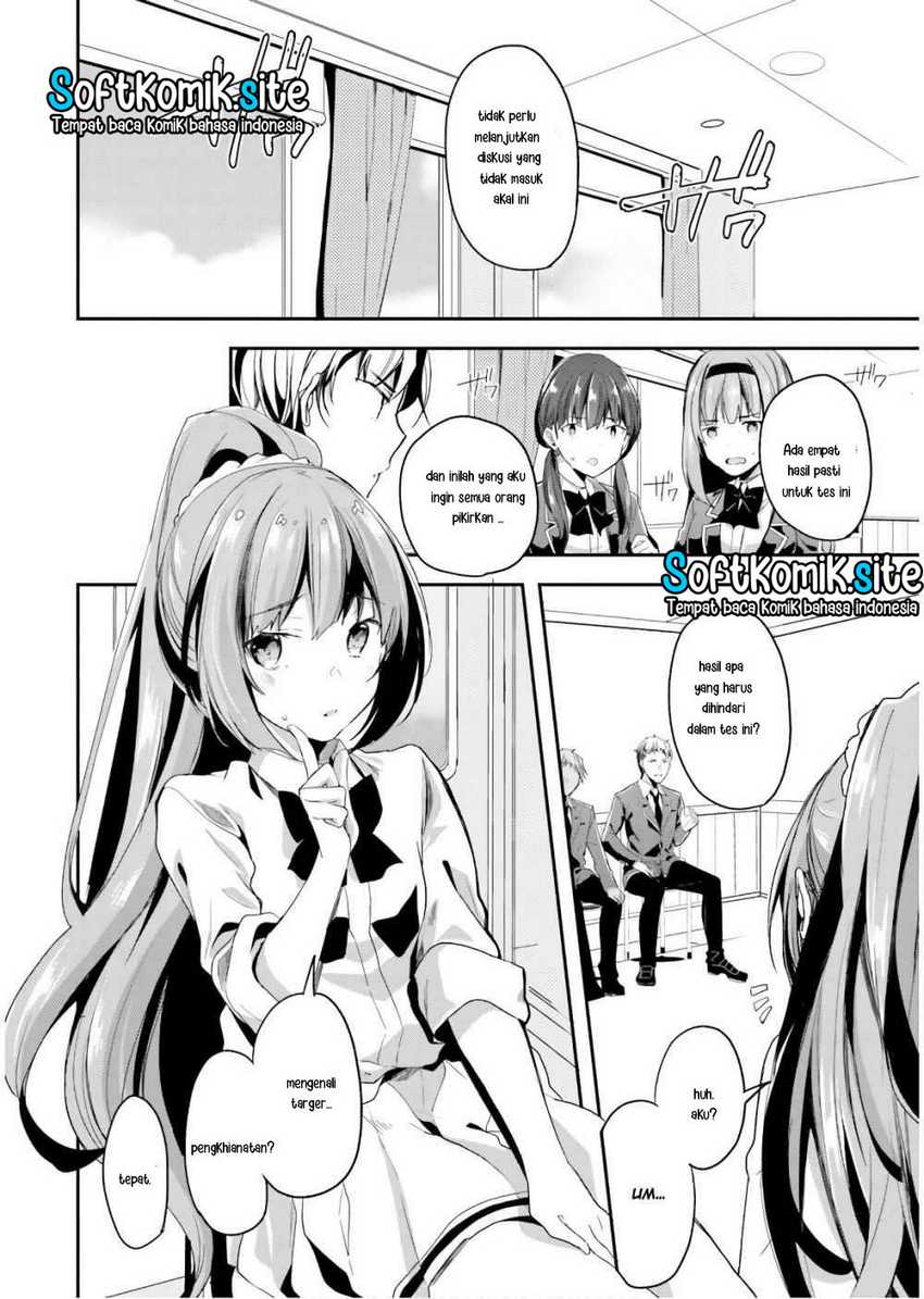 Youkoso Jitsuryoku Shijou Shugi no Kyoushitsu e Chapter 32 Gambar 20