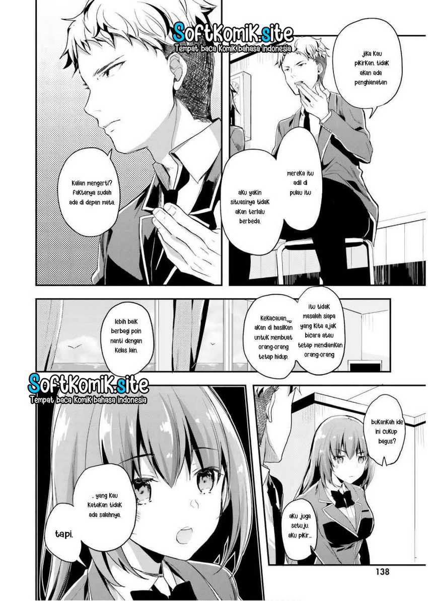 Youkoso Jitsuryoku Shijou Shugi no Kyoushitsu e Chapter 32 Gambar 22