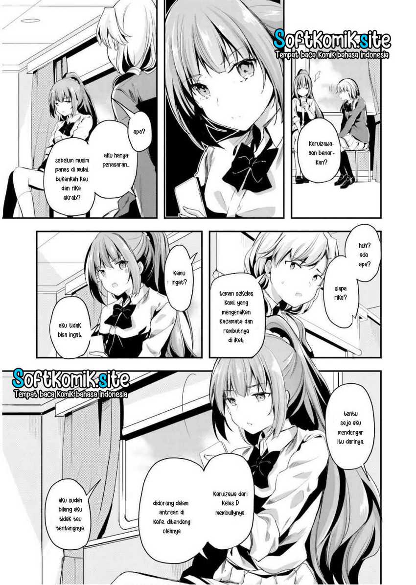 Youkoso Jitsuryoku Shijou Shugi no Kyoushitsu e Chapter 32 Gambar 25