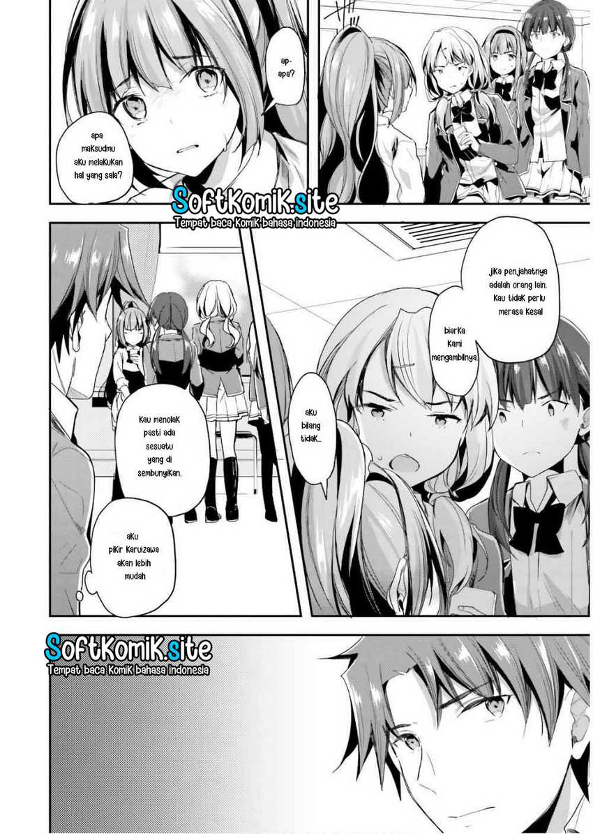 Youkoso Jitsuryoku Shijou Shugi no Kyoushitsu e Chapter 32 Gambar 28