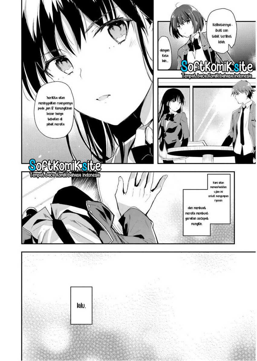 Youkoso Jitsuryoku Shijou Shugi no Kyoushitsu e Chapter 32 Gambar 3