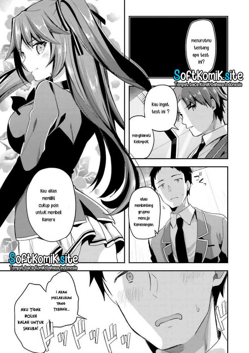 Youkoso Jitsuryoku Shijou Shugi no Kyoushitsu e Chapter 33 Gambar 13