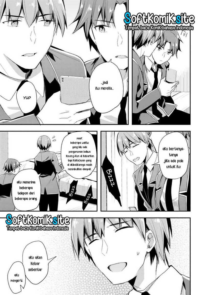 Youkoso Jitsuryoku Shijou Shugi no Kyoushitsu e Chapter 33 Gambar 17