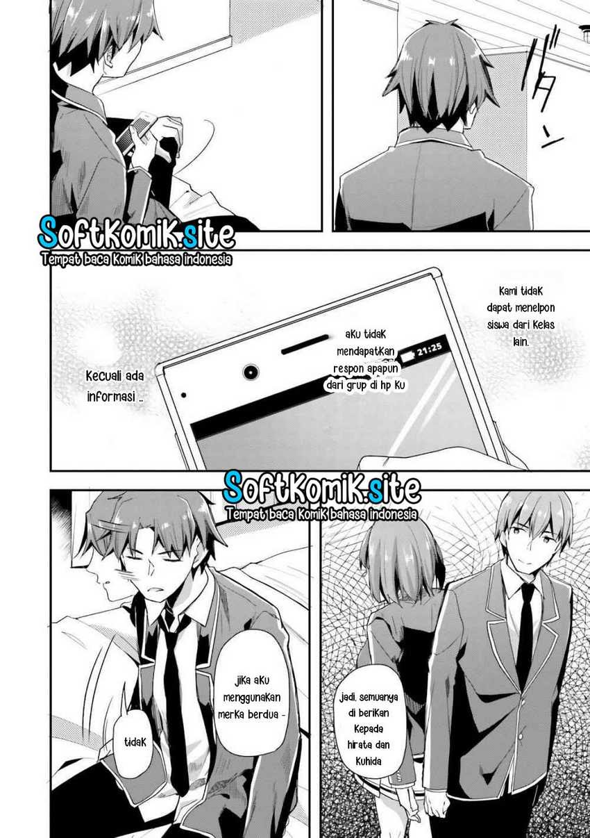 Youkoso Jitsuryoku Shijou Shugi no Kyoushitsu e Chapter 33 Gambar 18
