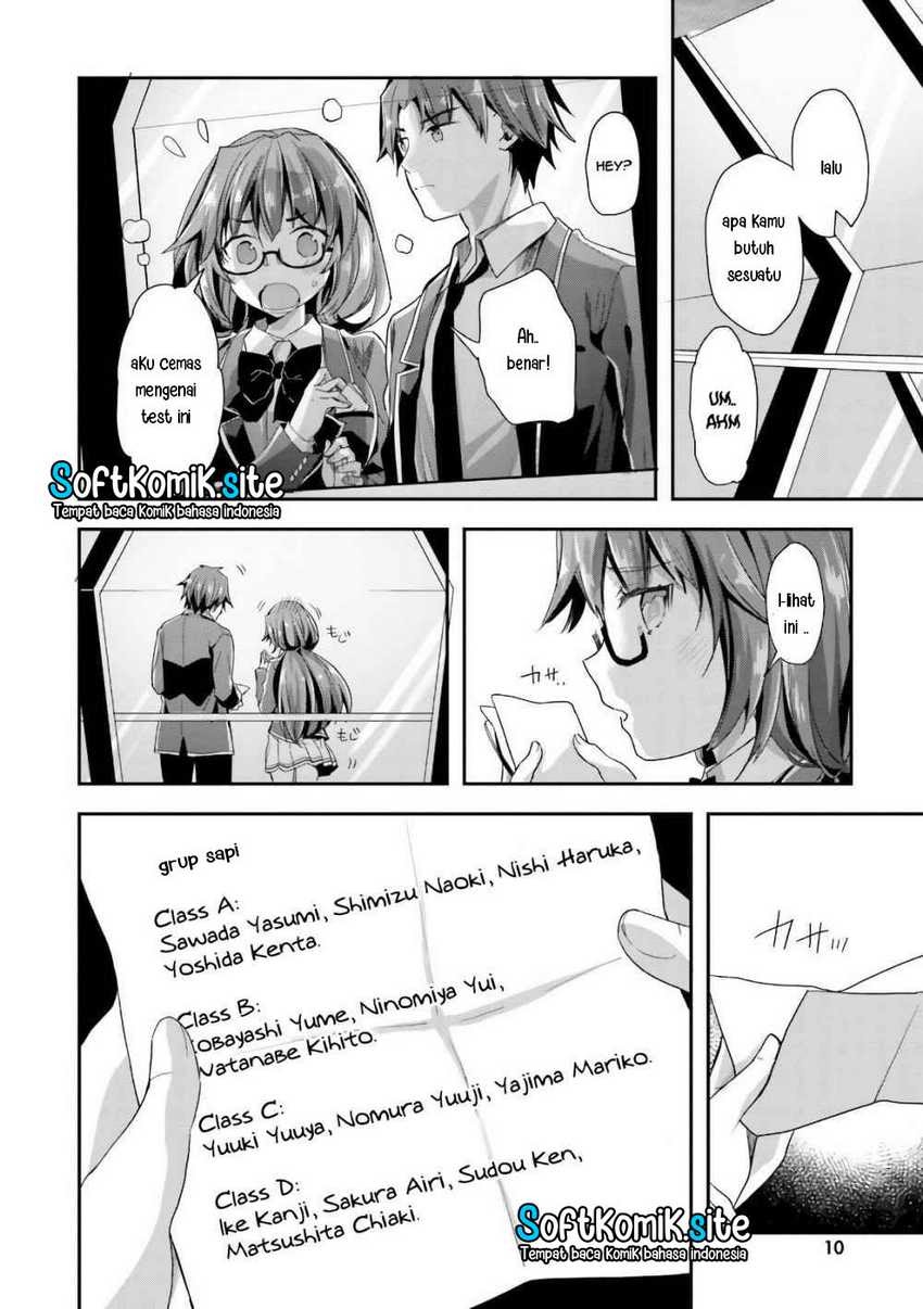 Youkoso Jitsuryoku Shijou Shugi no Kyoushitsu e Chapter 33 Gambar 4